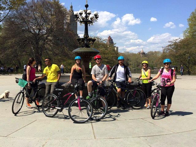 Bike riding in online central park